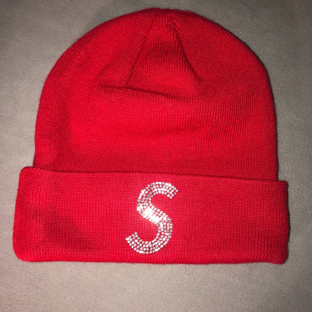 Supreme x Swarovski New Era Logo Beanie
